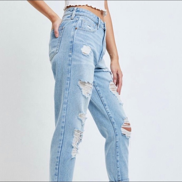 PACSUN MOM/BOYFRIEND/STRAIGHT LEG JEAN - Picture 1 of 8